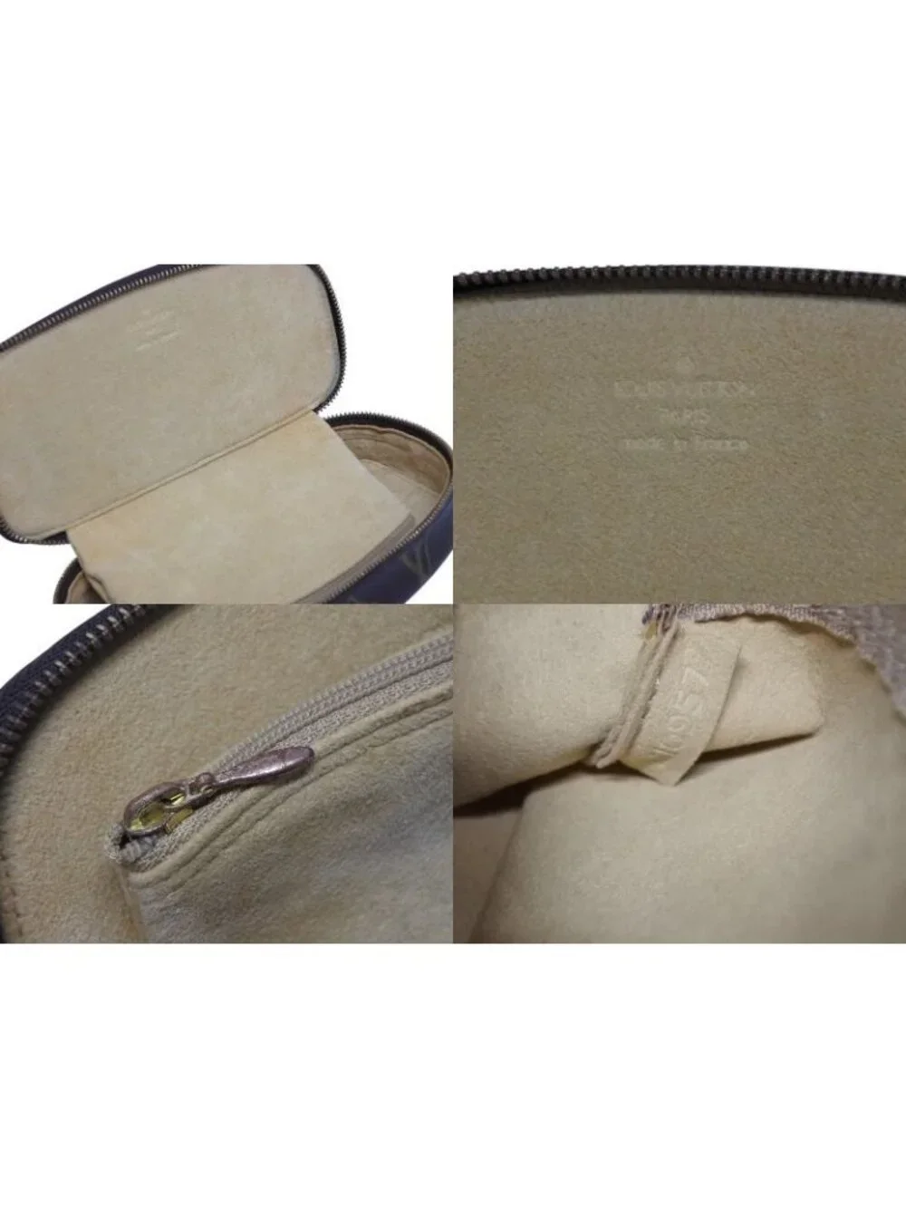 Louis Vuitton Poche Monte Carlo Jewelry Case Brown Gold